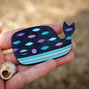 broš kit - dark turquoise